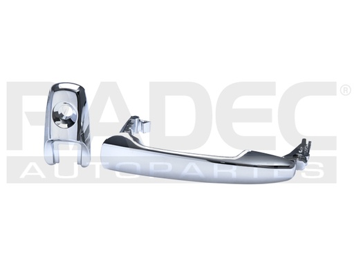 [012-1242-07] MANIJA EXTERIOR FD EDGE 07-10/FLEX 09-13  LC MKX 07-10  CON HOYO PARA LLAVE CROMADA HUSHAN Izquierdo Delantera  