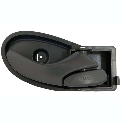 [012-1245-10] MANIJA INTERIOR FD TRANSITT 07-13/FOCUS 05-06  NEGRO PLASTICO HUSHAN Derecho Delantera  