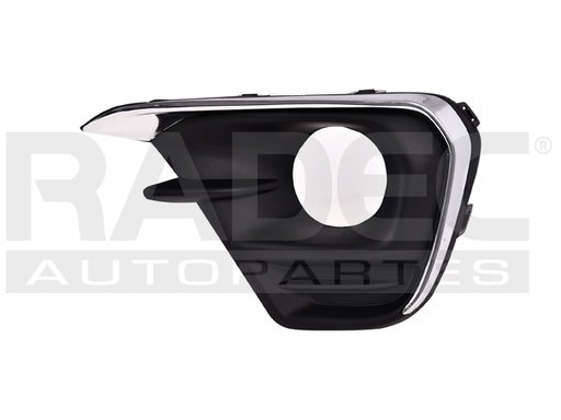 [003-0666-18] REJILLA FASCIA DELANTERA CV SPARK 16-18 F/CROMADO DER