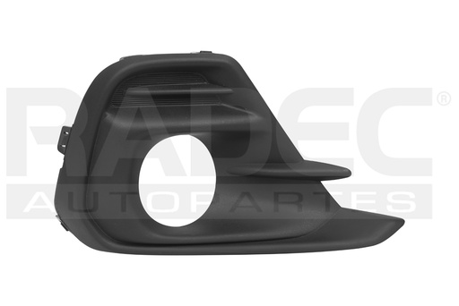 [003-0666-28] REJILLA FASCIA DELANTERA CV SPARK 16-18 LINEA NUEVA S/HOYO P/FARO S/MOLDURA LS/LT/LZ L4 4 CILINDROS 1.4L 5 PUERTAS DER