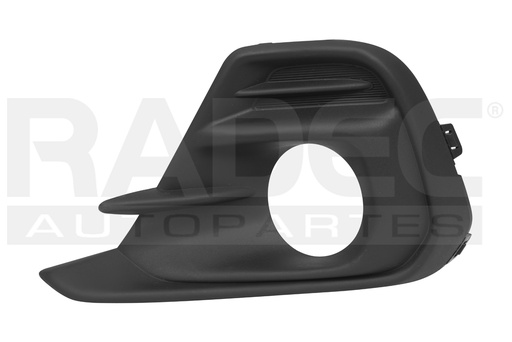 [003-0666-29] REJILLA FASCIA DELANTERA CV SPARK 16-18 LINEA NUEVA S/HOYO P/FARO S/MOLDURA LS/LT/LZ L4 4 CILINDROS 1.4L 5 PUERTAS IZQ