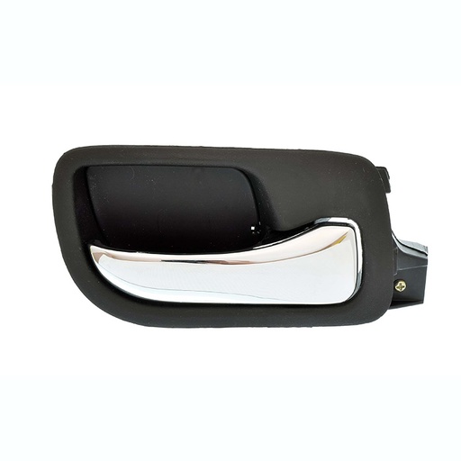 [012-1301-58] MANIJA INTERIOR HD ACCORD 4P SEDAN 03-07  NEGRA/CROMO PLASTICO HUSHAN Derecho Trasera  