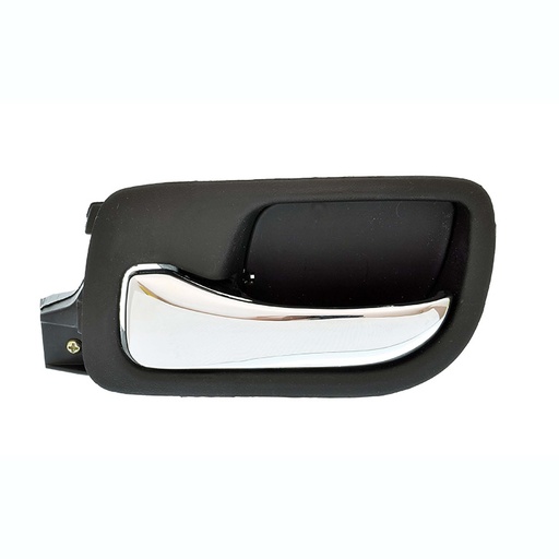 [012-1301-59] MANIJA INTERIOR HD ACCORD 4P SEDAN 03-07  NEGRA/CROMO PLASTICO HUSHAN Izquierdo Trasera  