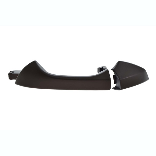 [012-1301-77] MANIJA EXTERIOR HD ACCORD 4P SEDAN 08-12  LISA PARA PINTAR NEGRA PLASTICO HUSHAN Izquierdo Trasera  