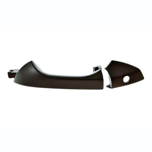[012-1301-83] MANIJA EXTERIOR HD ACCORD 2P COUPE / 4P SEDAN 08-12  CON HOYO PARA LLAVE LISA PARA PINTAR NEGRA PLASTICO HUSHAN Izquierdo Delantera  