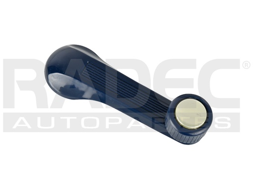 [012-1302-24] MANIJA DE ELEVAR HD CIVIC 84-88  PERILLA AZUL/ALUMINIO PLASTICO AZUL HUSHAN    