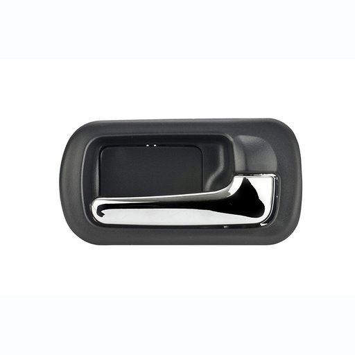 [012-1302-52] MANIJA INTERIOR HD CIVIC 4P SEDAN 01-05  NEGRA/CROMO PLASTICO HUSHAN Derecho Trasera  