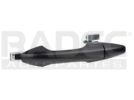 [012-1303-11] MANIJA EXTERIOR HD CR-V 07-11/ACCORD CROSSTOUR 10-15  NEGRA PLASTICO HUSHAN Izquierdo Trasera  