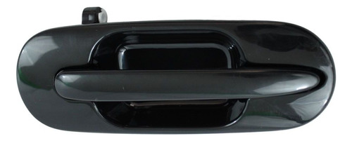 [012-1303-18] MANIJA EXTERIOR HD CR-V 97-01  LISA PARA PINTAR NEGRA PLASTICO HUSHAN Derecho Trasera  