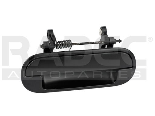 [012-1305-07] MANIJA EXTERIOR HD ODYSSEY 95-98  SIN HOYO PARA LLAVE LISA PARA PINTAR NEGRA PLASTICO HUSHAN Izquierdo  Puerta corrediza 